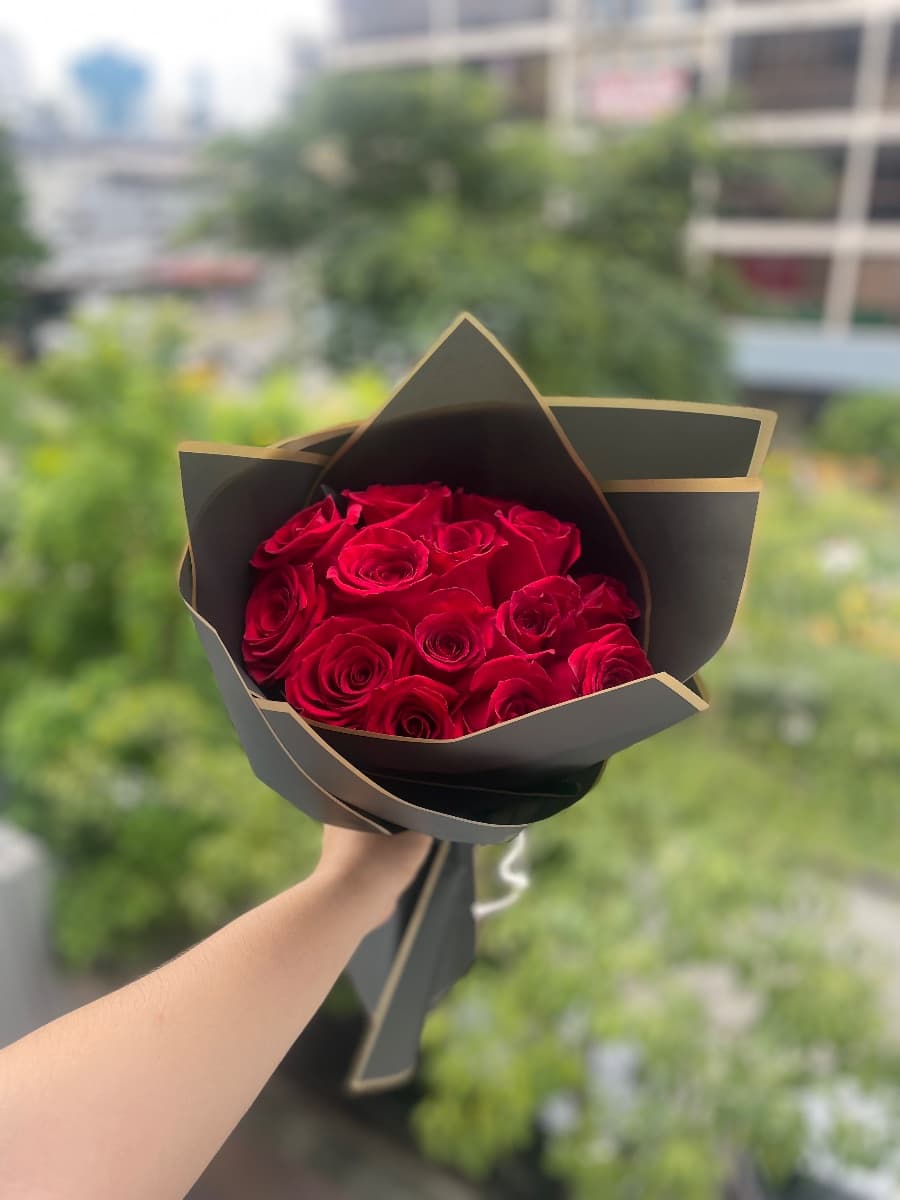 Ramo de 12 rosas