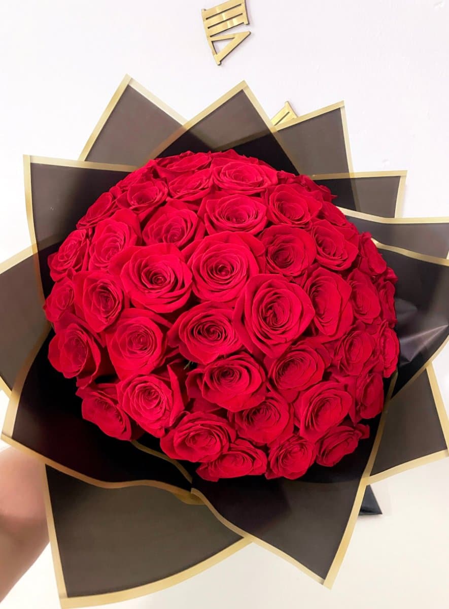 Ramo de 100 rosas